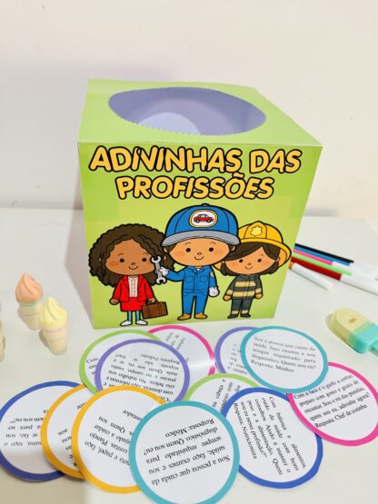 Adivinhas das das Profissões - Ideal para ser usado nas atividades sobre o dia do trabalho - Imagem 6