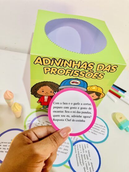 Adivinhas das das Profissões - Ideal para ser usado nas atividades sobre o dia do trabalho - Imagem 8