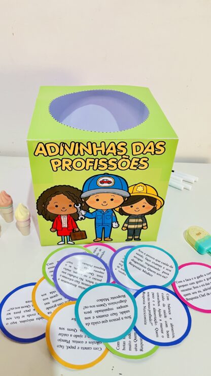 Adivinhas das das Profissões - Ideal para ser usado nas atividades sobre o dia do trabalho - Imagem 9