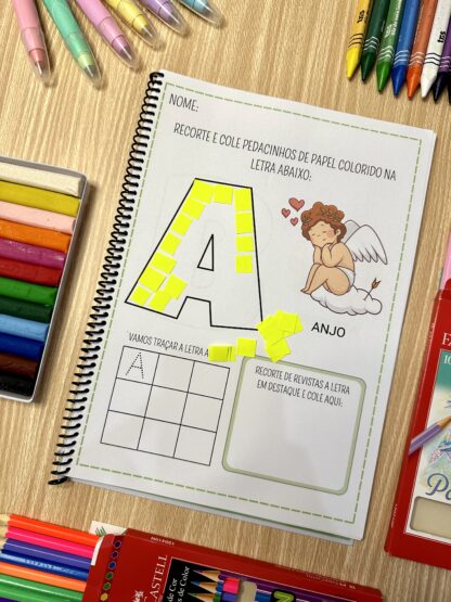 APOSTILA MINHAS ATIVIDADES DO ALFABETO - Imagem 3