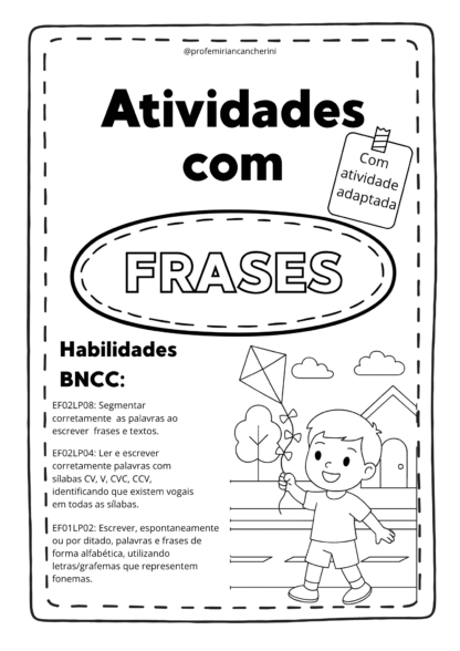Atividades com frases - Imagem 2