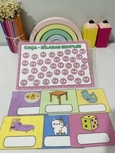 Caça-Sílabas Simples – Atividade Divertida para Alfabetização!