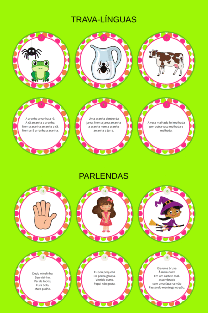 Trava-Línguas e Parlendas do Folclore - Imagem 3