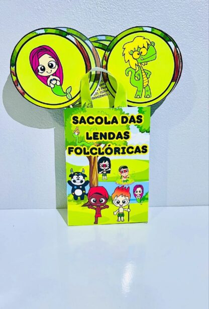Sacola das lendas folclóricas