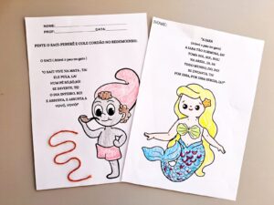 Atividade Folclórica: Saci e Iara