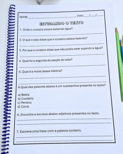 Apostila de Língua Portuguesa 3º ano - Imagem 2