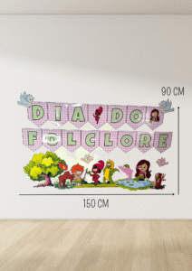Painel Dia do Folclore