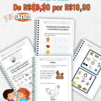 Combo Alfabetização do Zero Nível Pré- Silábico