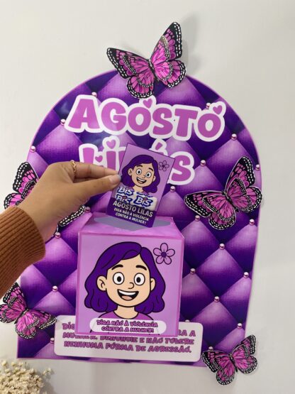 Agosto lilás - Imagem 5