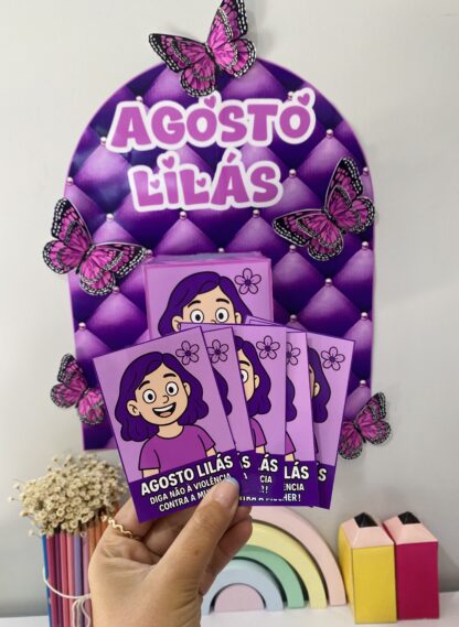 Agosto lilás - Imagem 6