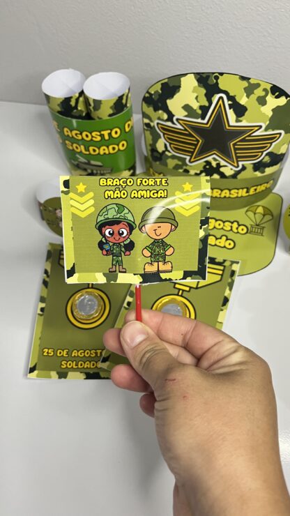 Lembrancinhas dia do soldado