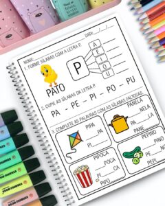 Caderno das Sílabas + Atividade Interativa