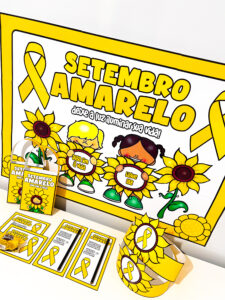 Kit Painel e Lembrancinhas – Setembro Amarelo