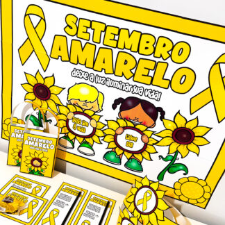 Kit Painel e Lembrancinhas – Setembro Amarelo