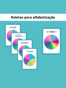 Roletas para alfabetização