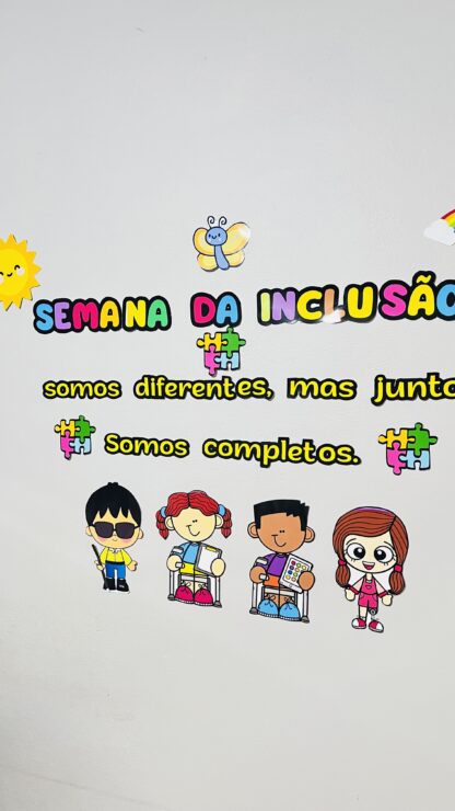 Kit Semana da Inclusão: Painel + Cartões - Imagem 2
