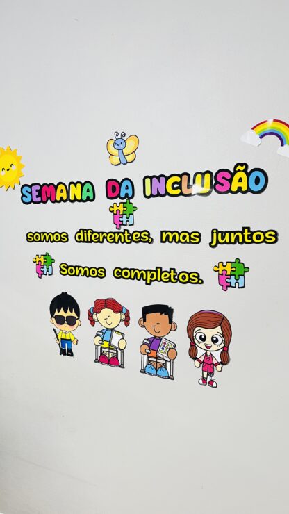 Kit Semana da Inclusão: Painel + Cartões - Imagem 3