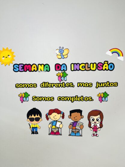 Kit Semana da Inclusão: Painel + Cartões - Imagem 5