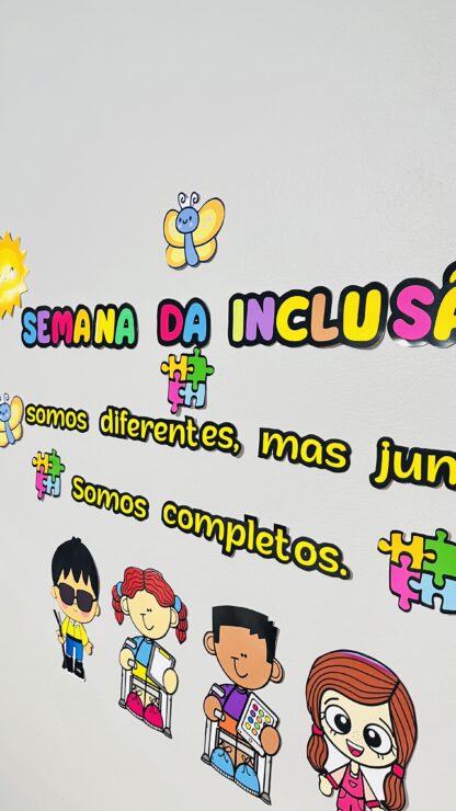 Kit Semana da Inclusão: Painel + Cartões - Imagem 7