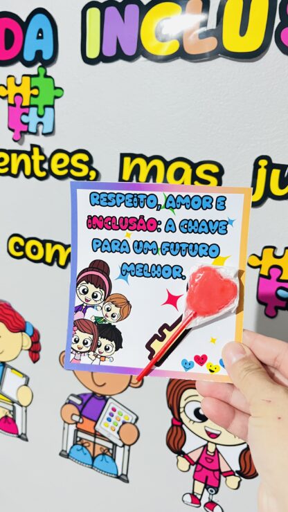 Kit Semana da Inclusão: Painel + Cartões - Imagem 9