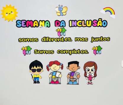Kit Semana da Inclusão: Painel + Cartões - Imagem 11