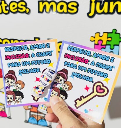 Kit Semana da Inclusão: Painel + Cartões - Imagem 12