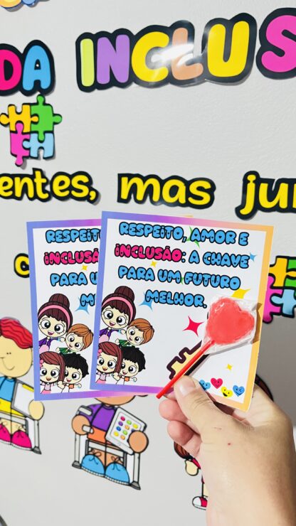 Kit Semana da Inclusão: Painel + Cartões - Imagem 14