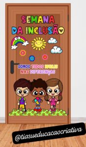 PAINEL PARA PORTA SEMANA DA INCLUSÃO