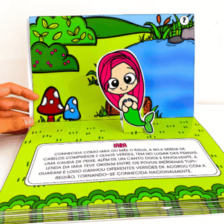 Livro Folclore 3D