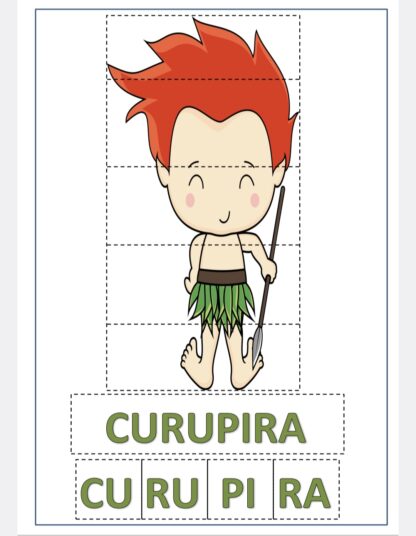 Cartão Quebra-cabeça Folclore - Imagem 5