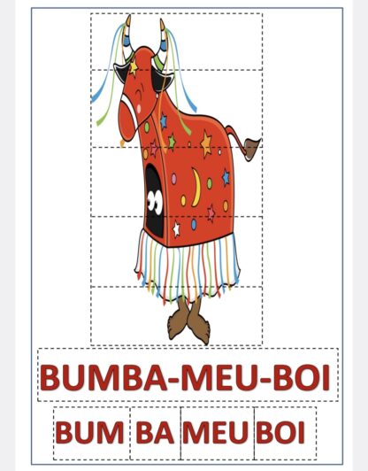 Cartão Quebra-cabeça Folclore - Imagem 10