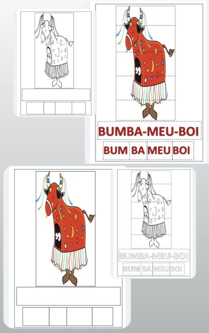 Cartão Quebra-cabeça Folclore - Imagem 15