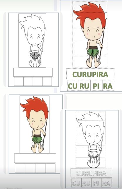 Cartão Quebra-cabeça Folclore - Imagem 16