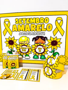 Kit Painel e Lembrancinhas – Setembro Amarelo