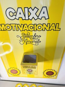 Caixa Motivacional Setembro Amarelo