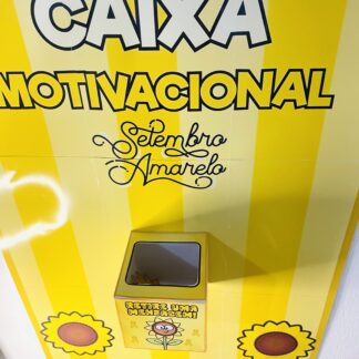 Caixa Motivacional Setembro Amarelo