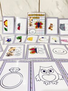 Cards de Simetria e Pintura