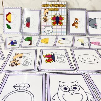 Cards de Simetria e Pintura