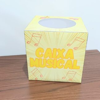 CAIXA MUSICAL RABISCOS