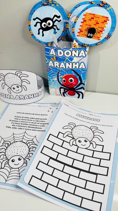 Sacola musical dona aranha - Imagem 6