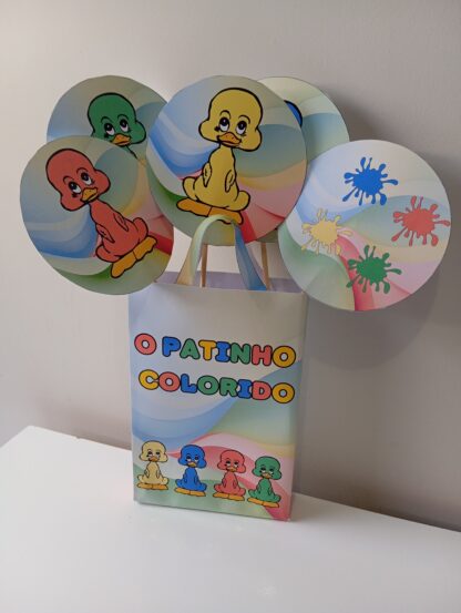 SACOLA MUSICAL – O PATINHO COLORIDO - Imagem 3