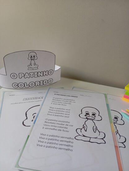 SACOLA MUSICAL – O PATINHO COLORIDO - Imagem 6