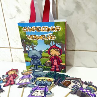 Sacolinha Teatral CHAPEUZINHO VERMELHO!