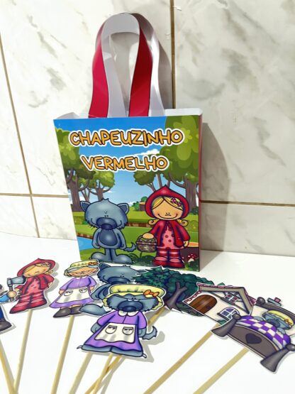 Sacolinha Teatral CHAPEUZINHO VERMELHO!