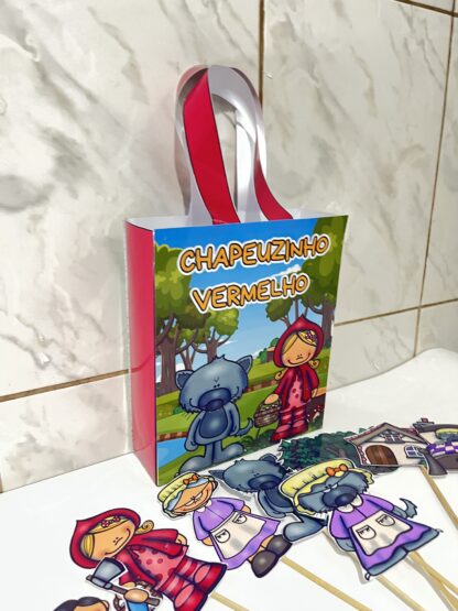 Sacolinha Teatral CHAPEUZINHO VERMELHO! - Imagem 3