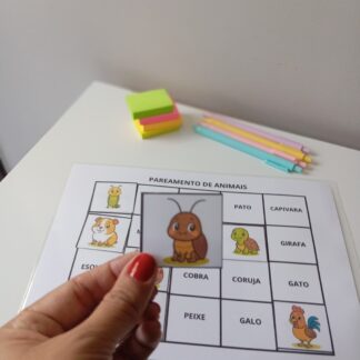 ATIVIDADE: PAREAMENTO DE ANIMAIS