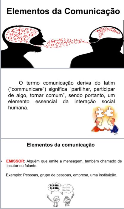 SLIDE - Elementos da Comunicação