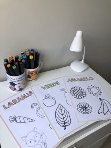 TRABALHANDO AS CORES
