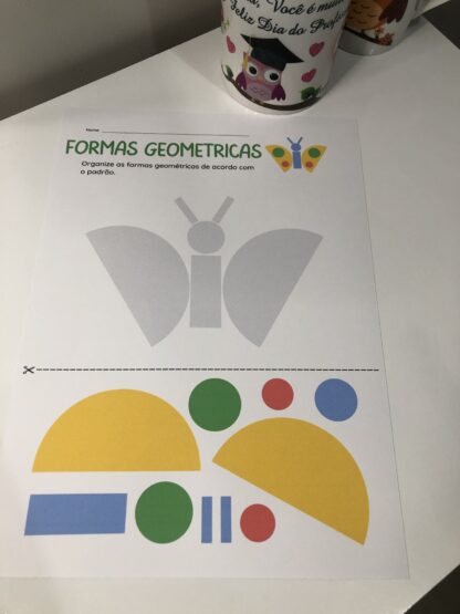 Formas Geométricas – Organize de Acordo com o Padrão - Imagem 2