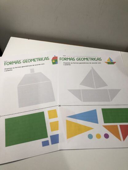 Formas Geométricas – Organize de Acordo com o Padrão - Imagem 4